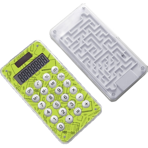 Калькулятор deVENTE карманный (8 разрядов) 4030406 School с лабиринтом "Дава"