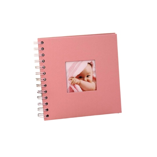 Фотоальбом на   20 листов Classical mini, pink (17 х 17 см) PA006 "Дава"