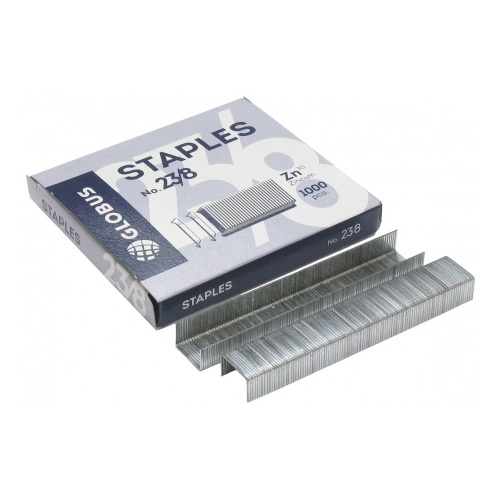 Скобы для степлера №23/8 (1000шт) Globus С23/8-1000 "Дава"