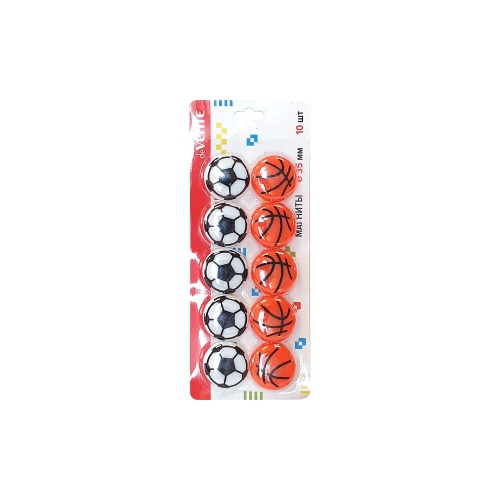 Магниты 3,5см 10шт deVENTE 6021000 Balls "Дава"