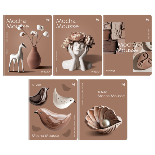 Тетрадь 48л. кл. Т5ск48_лс 57636 Mocha mousse "Дава"