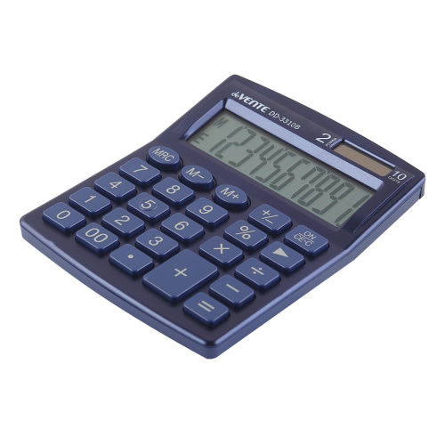Калькулятор deVENTE настольный DD-3310B (10 разрядов) 4031325 синий "Дава"