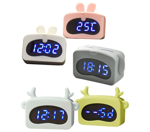 Часы-будильник deVENTE 9024902 Зверята "Дава"