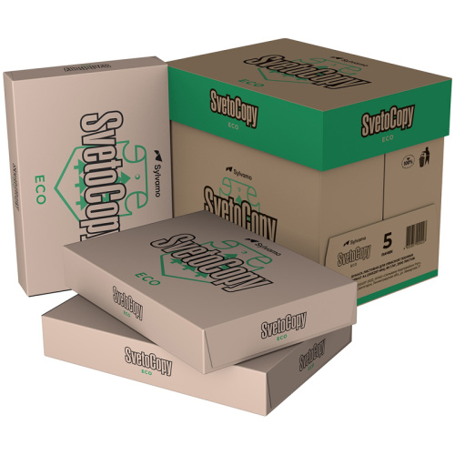 Бумага офисная SVETOCOPY Eco, А4, 80г/м2, 500л., 60% "Дава"