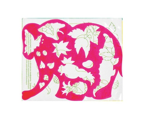 Трафарет Луч 17С1145-08 Слоник в джунглях "Дава"