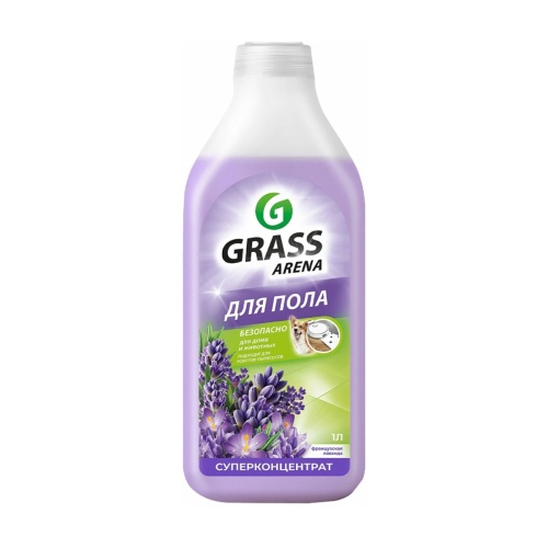 Средство моющее для пола Grass 125905 Лаванда1л "Дава"