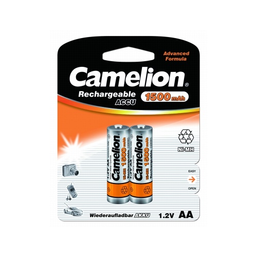 Аккумулятор Camelion R06 1500 mAh BL2 "Дава"