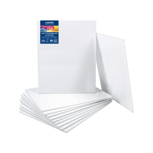 Холст грунтованный на картоне deVENTE 40х50см, 100% хлопок "Дава"