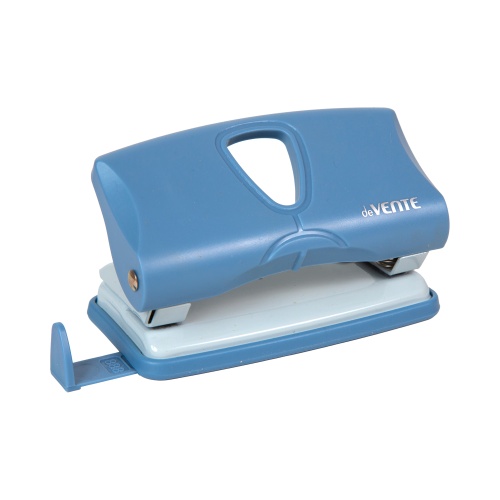 Дырокол deVENTE 4020509 sigNature до 10 листов, сумеречный синий "Дава"
