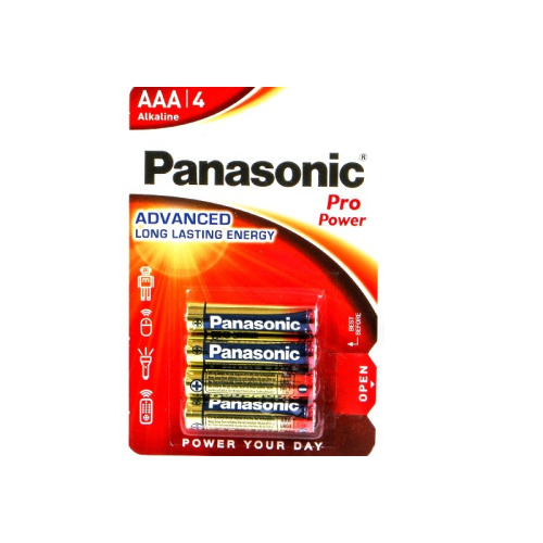 Батарейка Panasonic Pro Power LR03 BL4 "Дава"