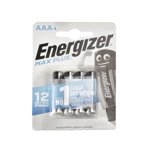 Батарейка ENERGIZER Max Plus (LR03, BL4) "Дава"