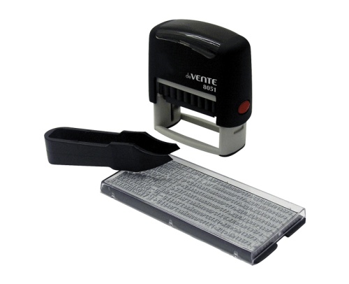 Штамп самонаборный  3 строки deVENTE 8051 38*14мм 4116302 "Дава"