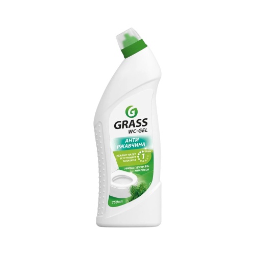 Средство чистящее для сантехники Grass WC-GEL, 750мл кислотное, гель "Дава"