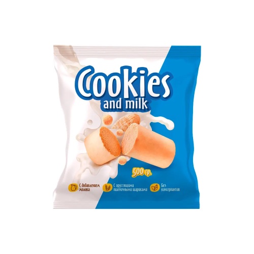 Конфеты Cookies and milk 500г "Дава"