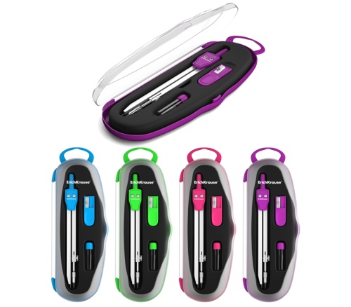 Готовальня 3 предмета ErichKrause 31527 School / Школа "Дава"