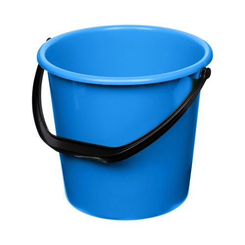 Ведро 10л хозяйственное пластиковое синее ИП 113806, 2052463 "Дава"