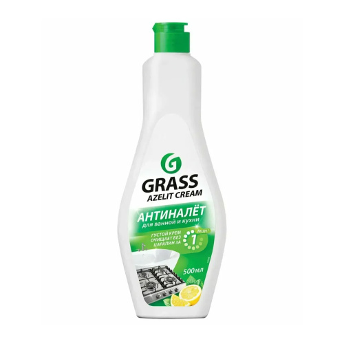 Средство чистящее для кухни и ванны Grass Azelit 125759 крем 500мл ЧЗ "Дава"