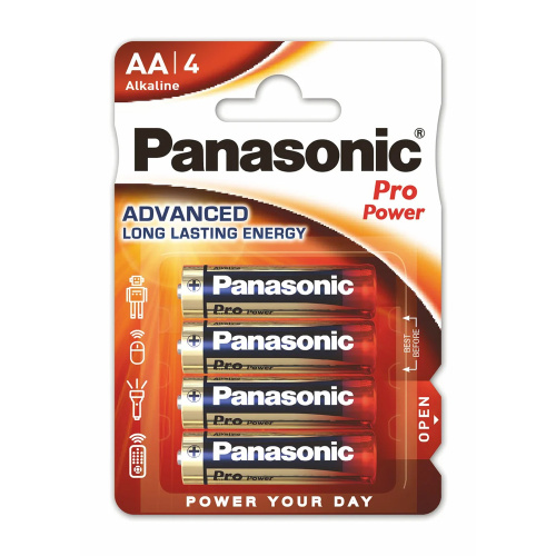 Батарейка Panasonic Pro Power LR06 BL4 "Дава"