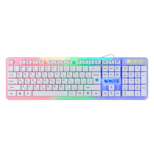 Клавиатура Defender GK-172 USB, белая "Дава"
