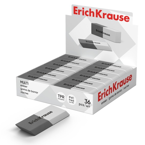 Ластик ErichKrause 60759 Мульти "Дава"