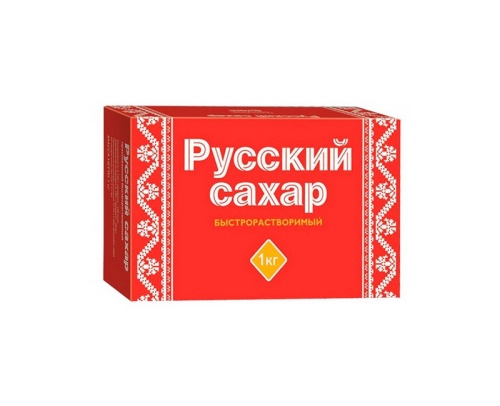 Сахар рафинад Русский 1кг "Дава"