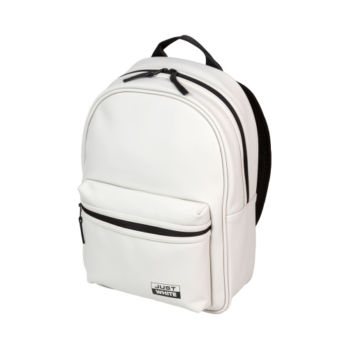 Рюкзак deVENTE 7032604, 40x28x12 см, Просто Белый "Дава"