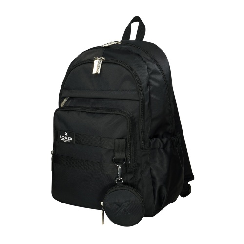 Рюкзак Lorex LXBPM15-TB Ergonomic M15 46*31*16 см черный "Дава"