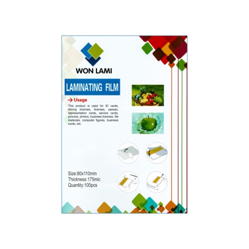 Пленка для ламинирования А7 80*110мм, 175мкм, WF "Дава"