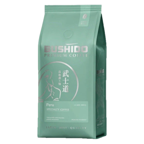 Кофе Bushido (Бушидо) Speciality Coffee Peru зерно 227г, м/у "Дава"