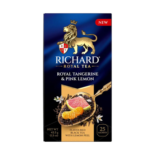 Чай Richard (Ричард) Royal Tangerine&Pink Lemon 25п*12 "Дава"