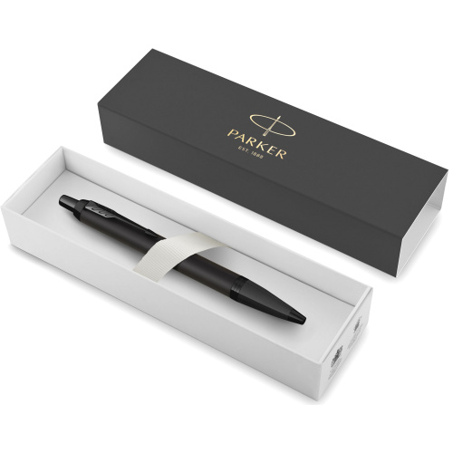 Ручка Parker IM Achromatic Black- шарик 2127618 "Дава"