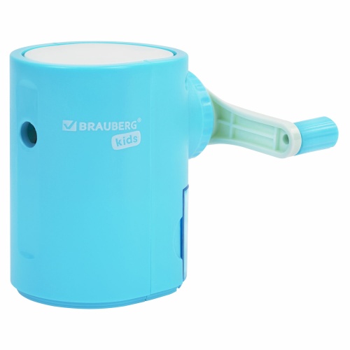 Точилка механическая Brauberg Kids 272005 голубая "Дава"