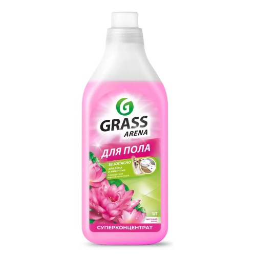 Средство моющее для пола Grass 125185 Цветущий лотос 1л ЧЗ "Дава"