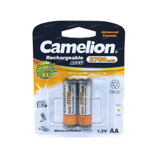 Аккумулятор Camelion Always Ready R06 2700 mAh BL2. "Дава"