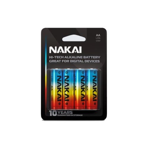 Батарейка Nakai Hi-tech LR6 BL4 "Дава"