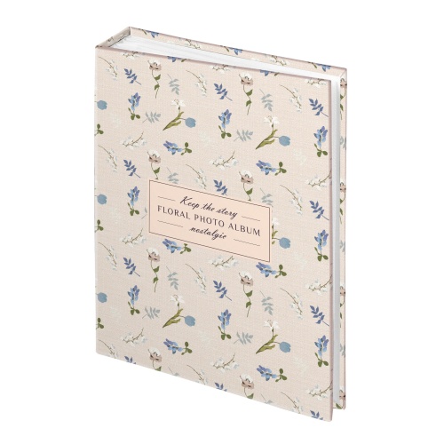 Фотоальбом на  200шт. Brauberg 391428 Vintage flowers "Дава"
