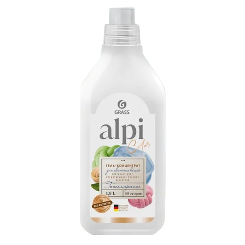 Средство для стирки Grass Alpi 1,8л гель 125734 Color "Дава"